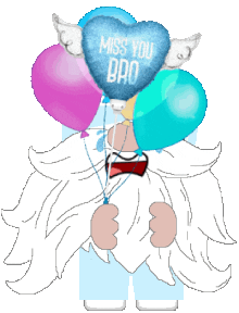 Missing You Pets Sticker