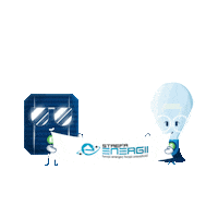 strefaenergii energia dom ecology firma Sticker