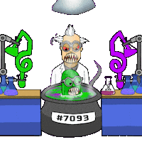 Explosion Oops Sticker by 3dFrankenPunks