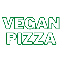 Plant-Based Pizza Sticker by Caavakushi