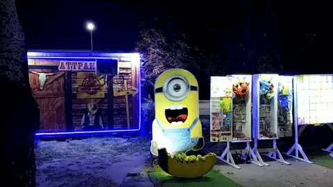 tonicove giphygifmaker minions zaludi skadovsk GIF