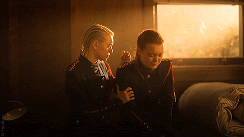 Sad Taylor Hickson GIF by Motherland: Fort Salem
