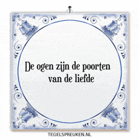 Troost Verliefd GIF by Tegelspreuken.nl