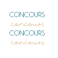 Giveaway Concours Sticker by Collibris