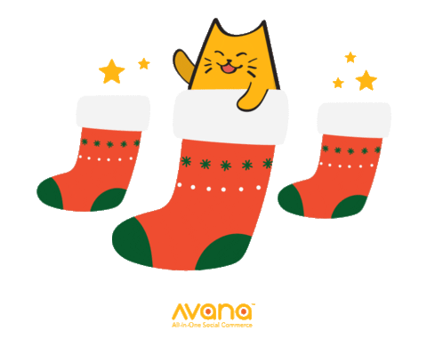 Happy Merry Christmas Sticker by AVANA Asia