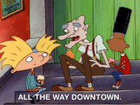 hey arnold nickelodeon GIF