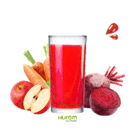 huromeurope red abc apple juice Sticker