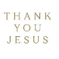 Thanks Jesus Sticker by Nations Church