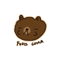 Food Bear Sticker