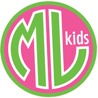 Kids Monograms Sticker by Marleylilly