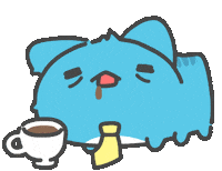 Tired Coffee Sticker by Capoo