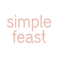 SimpleFeast food simple feast hungry for change Sticker