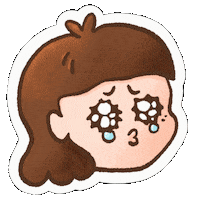 Cry Tears Sticker