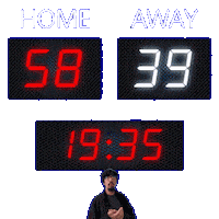 39 Away Sticker
