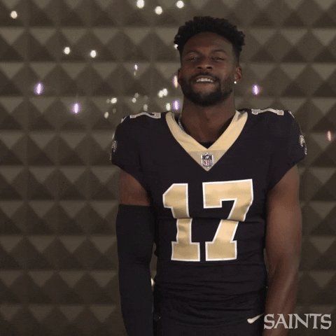 Nfl Go Saints GIF by New Orleans Saints