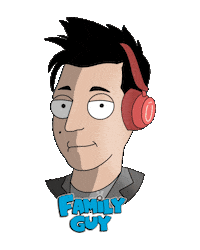 Family Guy Dj Sticker by Gattuso