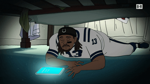 Scared Colts GIF by Bleacher Report