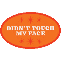 Face Quarantine Sticker by DUDESxDONUTS