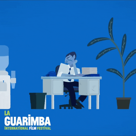 Sad Office Space GIF by La Guarimba Film Festival