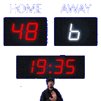 6 Away Sticker