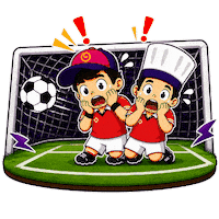 Kaget Sticker by Martabakorins