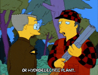 Speaking Season 3 GIF by The Simpsons