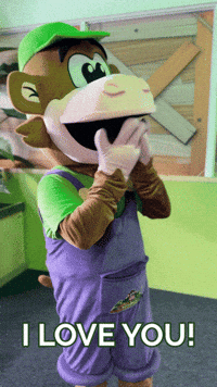 monkeytownnl love iloveyou liefde loveyou GIF