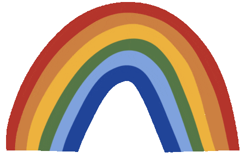 Happy Rainbow Sticker by gapogg