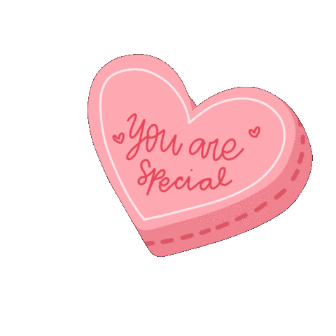 I Love You Valentine Sticker by Demic