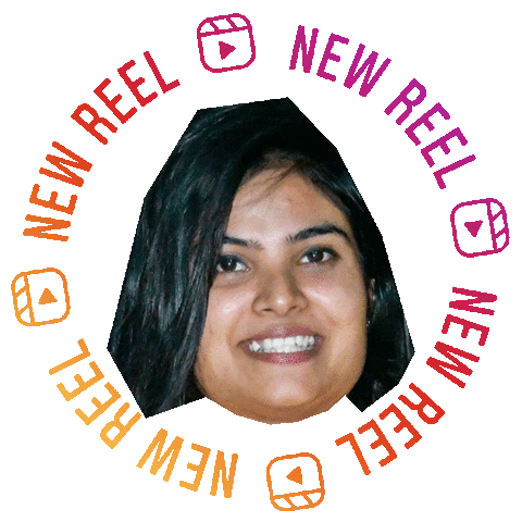 Vaishalikumari Sticker by BORN ON INSTAGRAM