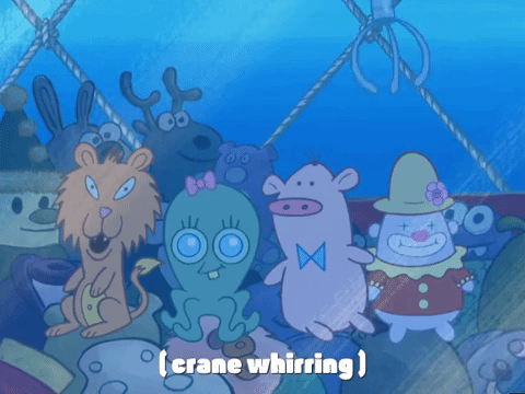 season 4 skill crane GIF by SpongeBob SquarePants