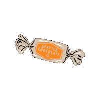 Orange Creamsicle Sticker by Seattle Chocolate