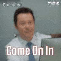 Glenn Come On It GIF by Starbucks