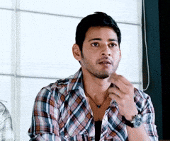 Shocked Mahesh Babu GIF