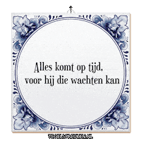 Humor Reflectie Sticker by Tegelspreuken.nl
