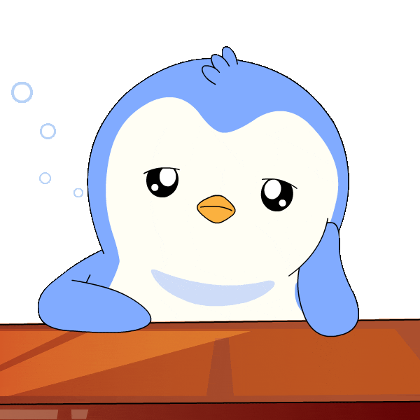Tired Good Night Sticker by Pudgy Penguins