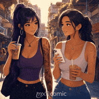 Laughing Together Girl Talk GIF by MXU