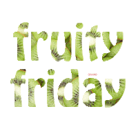 Friday Weekend Sticker by Hansen Obst