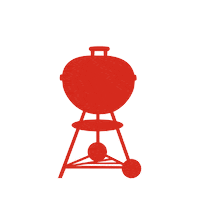 WeberSweden grill roka grilla termometer Sticker