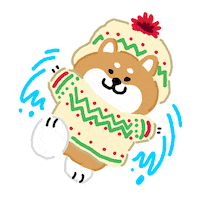 Christmas Love Sticker by SHIBAINC