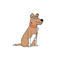 Croquettine dog surprise chien croquettine Sticker
