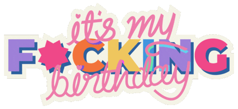 Feliz Cumple Happy Birthday Sticker