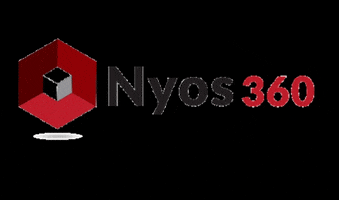 nyos360 logo 3d 360 empresa GIF