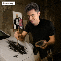 Contemporary Art Tesla GIF