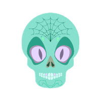 Day Of The Dead Halloween Sticker