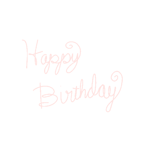 painteddreamsco birthday happy birthday aesthetic words Sticker
