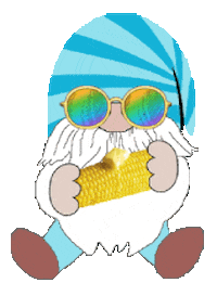 Summer Gnome Sticker