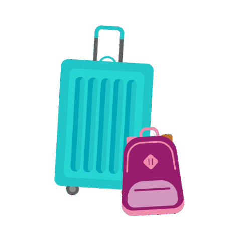 Travel Bag Sticker by Deutsche Familienversicherung