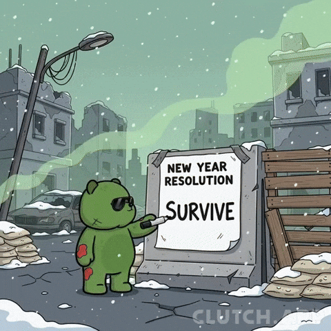 Survive End Of The World GIF by Kanpai Pandas