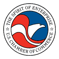 USChamber smallbusiness chamber mainstreet openforbusiness Sticker